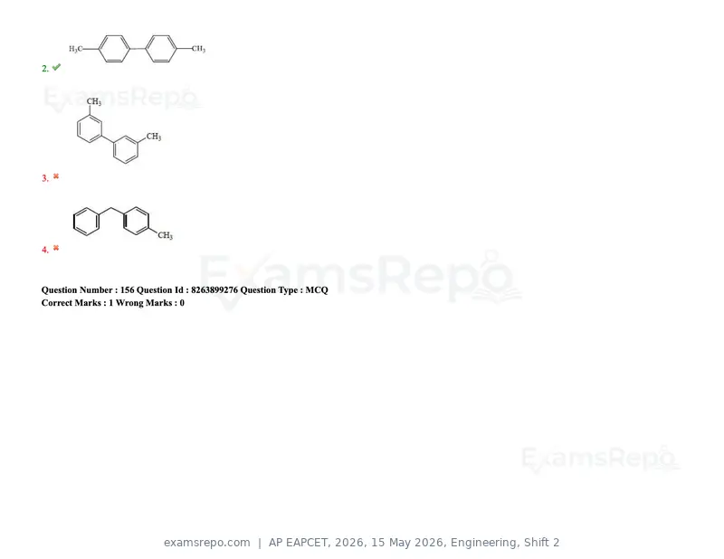AP EAPCET 2026 question paper, 15 May 2026, Engineering, Shift 2, page 135 of 142