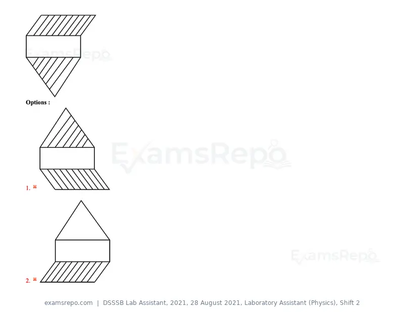DSSSB Lab Assistant 2021 question paper, 28 August 2021, Laboratory Assistant (Physics), Shift 2, page 23 of 158