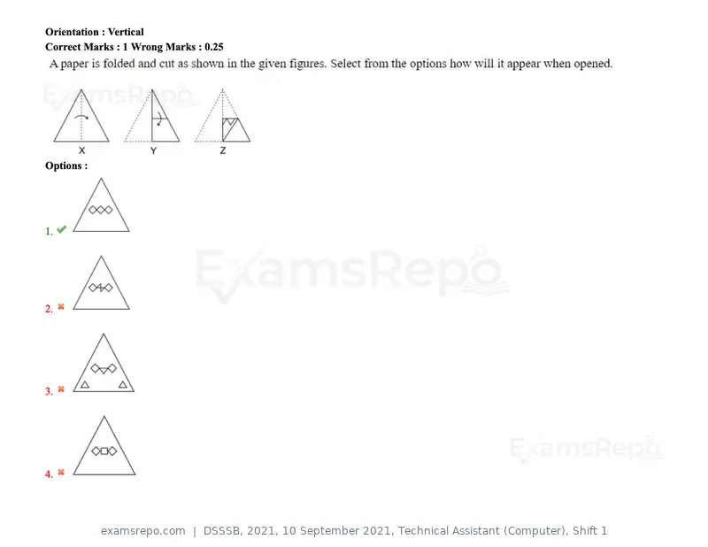 DSSSB 2021 question paper, 10 September 2021, Technical Assistant (Computer), Shift 1, page 35 of 157