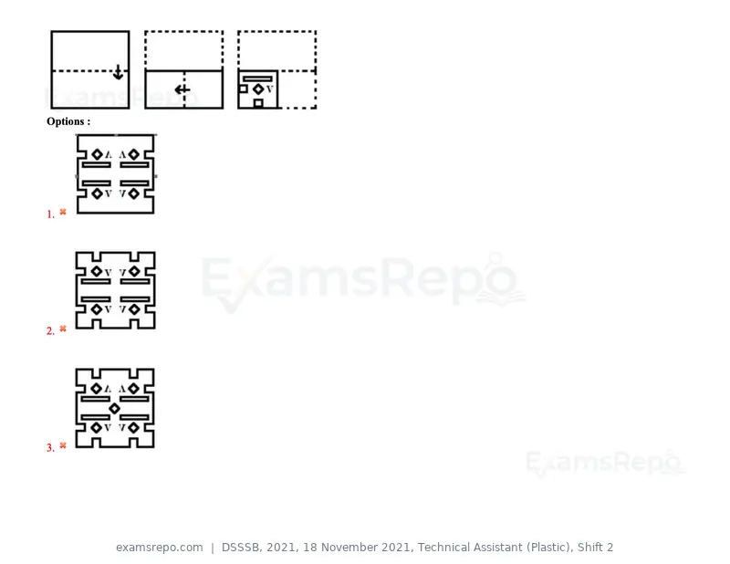 DSSSB 2021 question paper, 18 November 2021, Technical Assistant (Plastic), Shift 2, page 23 of 168