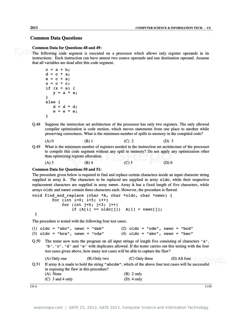 GATE CS 2013 question paper, GATE 2013, Computer Science and Information Technology, page 12 of 60