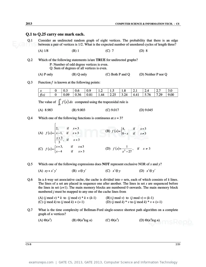 GATE CS 2013 question paper, GATE 2013, Computer Science and Information Technology, page 18 of 60