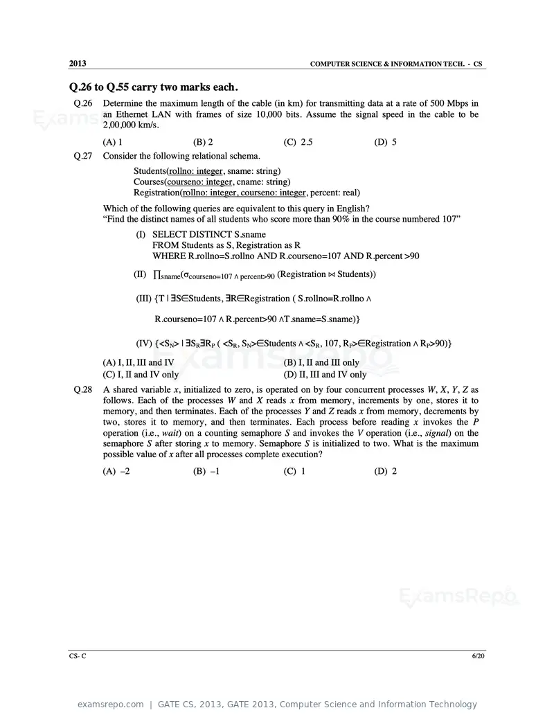 GATE CS 2013 question paper, GATE 2013, Computer Science and Information Technology, page 37 of 60