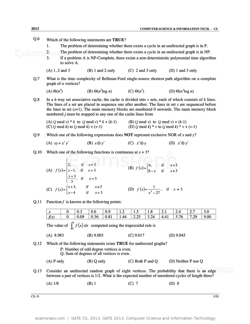 GATE CS 2013 question paper, GATE 2013, Computer Science and Information Technology, page 49 of 60
