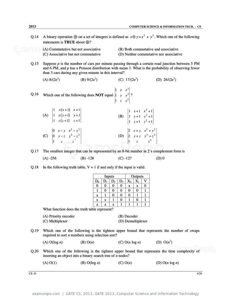 GATE CS 2013 question paper, GATE 2013, Computer Science and Information Technology, page 50 of 60