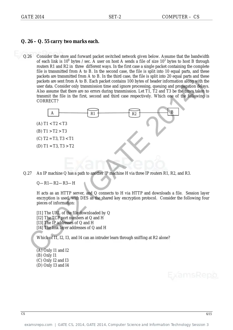 GATE CS 2014 question paper, GATE 2014, Computer Science and Information Technology Session 3, page 35 of 67