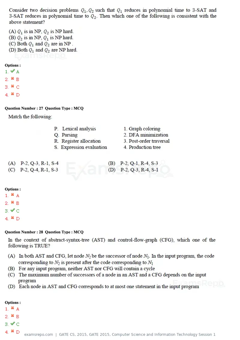 GATE CS 2015 question paper, GATE 2015, Computer Science and Information Technology Session 1, page 35 of 79