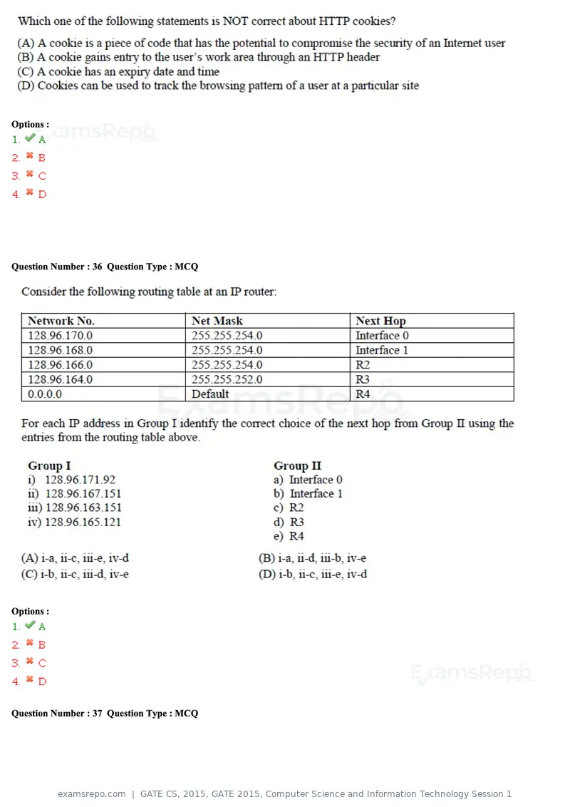 GATE CS 2015 question paper, GATE 2015, Computer Science and Information Technology Session 1, page 38 of 79