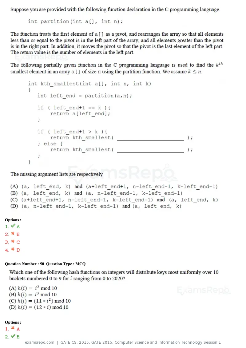 GATE CS 2015 question paper, GATE 2015, Computer Science and Information Technology Session 1, page 44 of 79