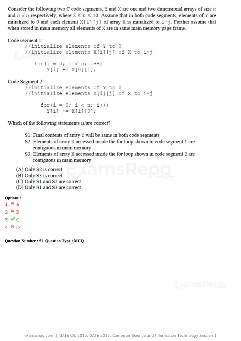 GATE CS 2015 question paper, GATE 2015, Computer Science and Information Technology Session 1, page 72 of 79