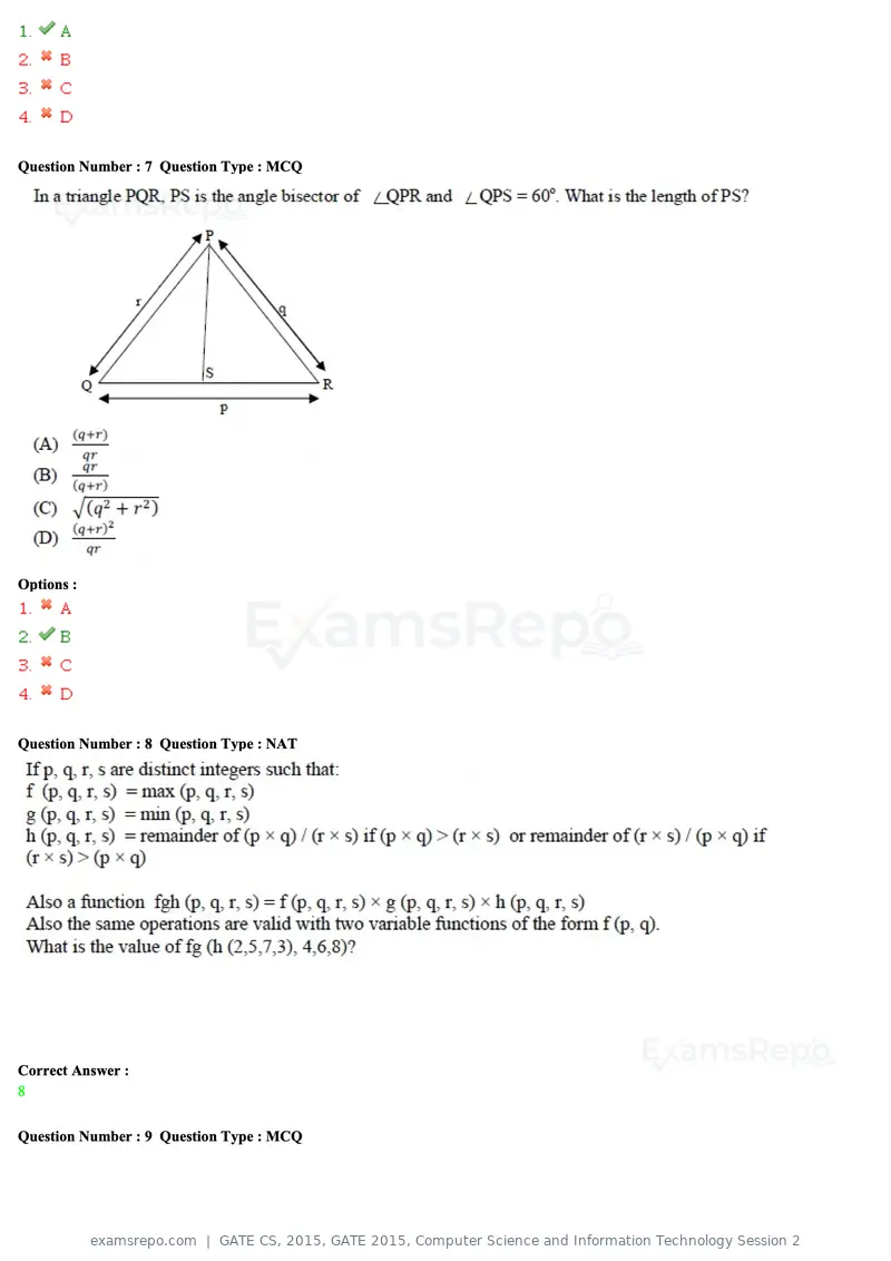 GATE CS 2015 question paper, GATE 2015, Computer Science and Information Technology Session 2, page 29 of 79