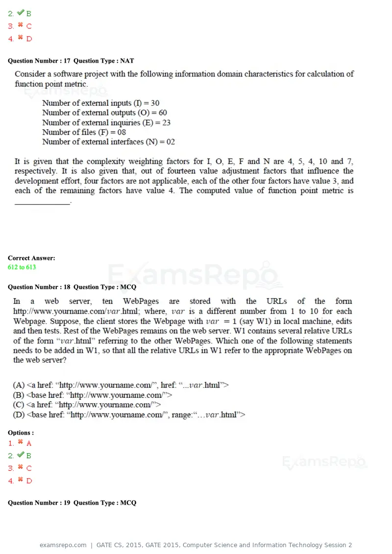 GATE CS 2015 question paper, GATE 2015, Computer Science and Information Technology Session 2, page 59 of 79