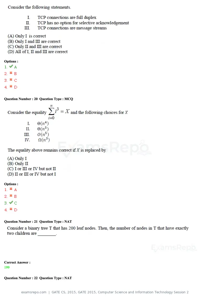 GATE CS 2015 question paper, GATE 2015, Computer Science and Information Technology Session 2, page 60 of 79