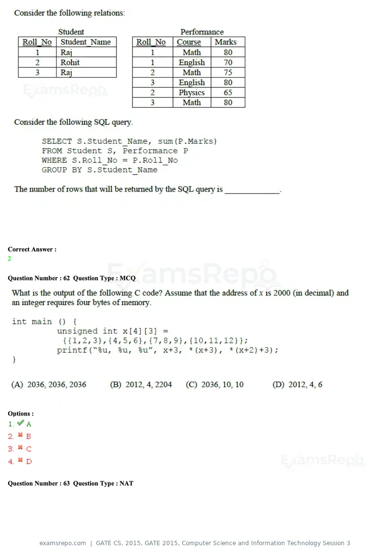 GATE CS 2015 question paper, GATE 2015, Computer Science and Information Technology Session 3, page 23 of 79