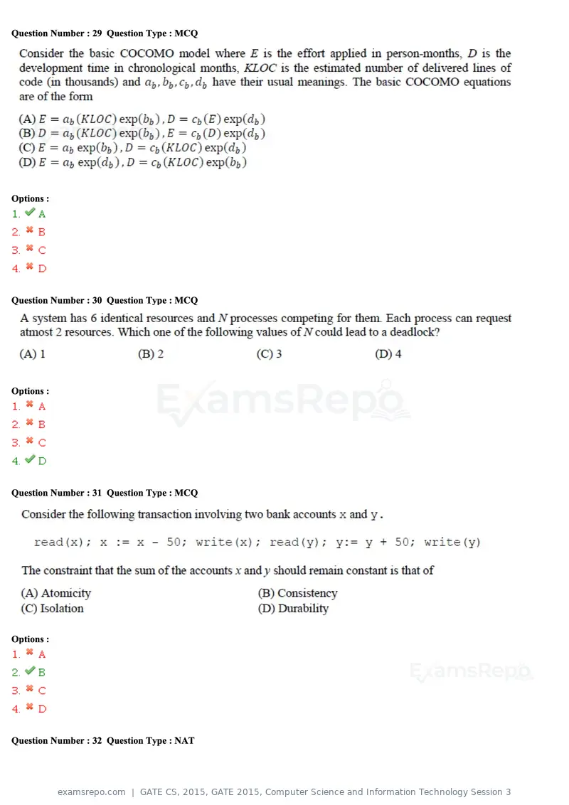 GATE CS 2015 question paper, GATE 2015, Computer Science and Information Technology Session 3, page 36 of 79