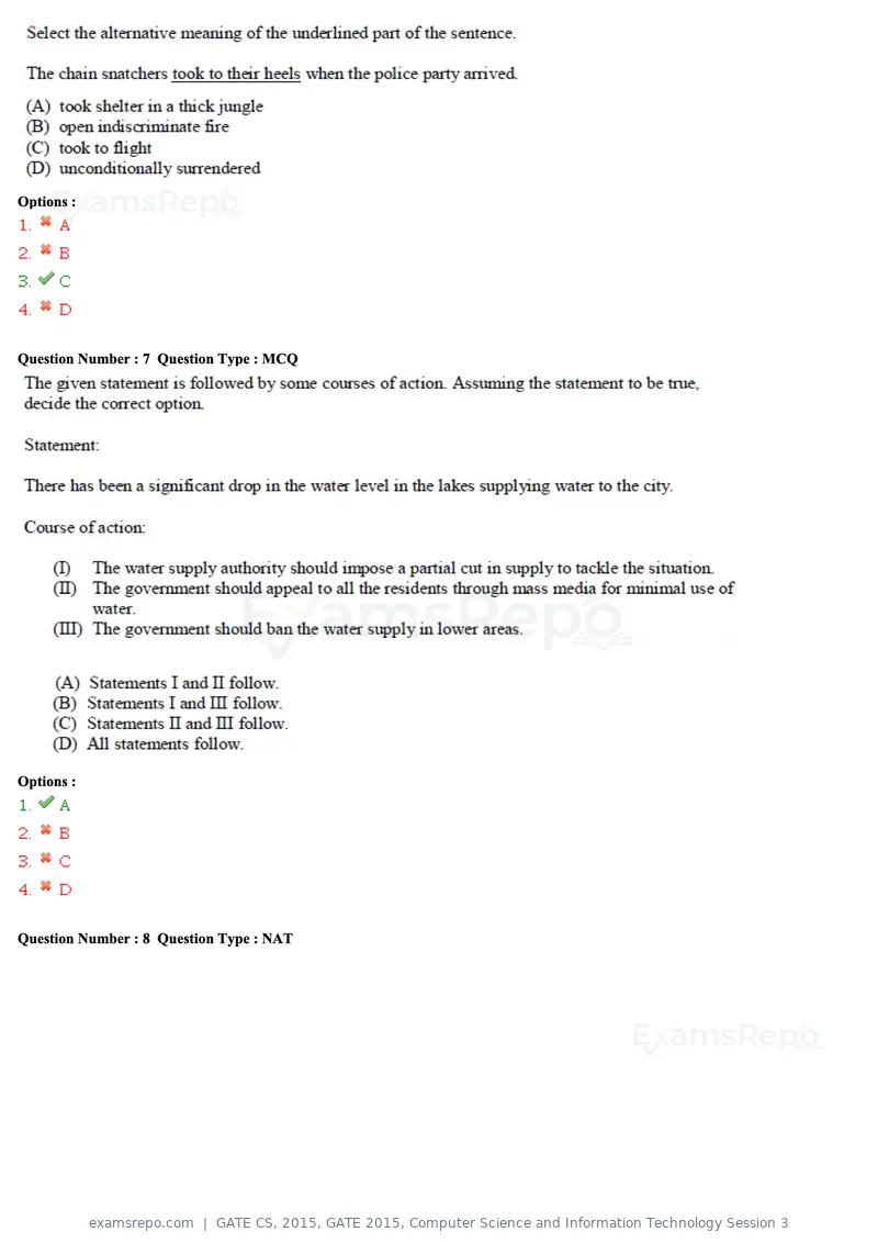 GATE CS 2015 question paper, GATE 2015, Computer Science and Information Technology Session 3, page 4 of 79