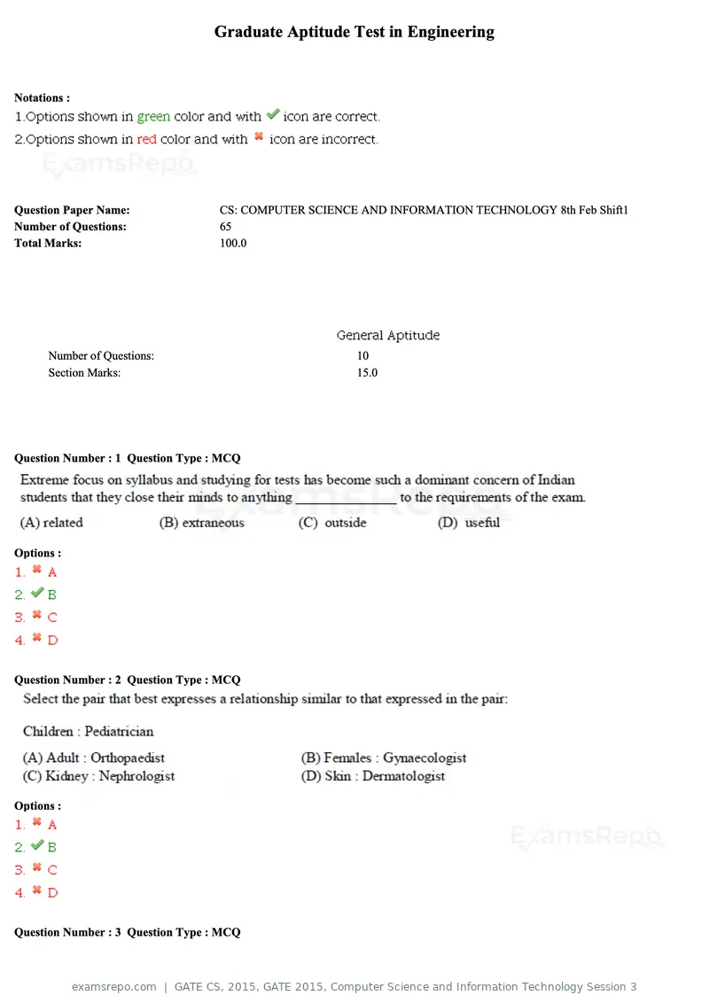 GATE CS 2015 question paper, GATE 2015, Computer Science and Information Technology Session 3, page 53 of 79