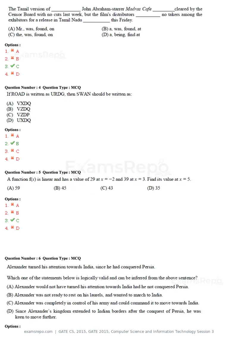 GATE CS 2015 question paper, GATE 2015, Computer Science and Information Technology Session 3, page 54 of 79