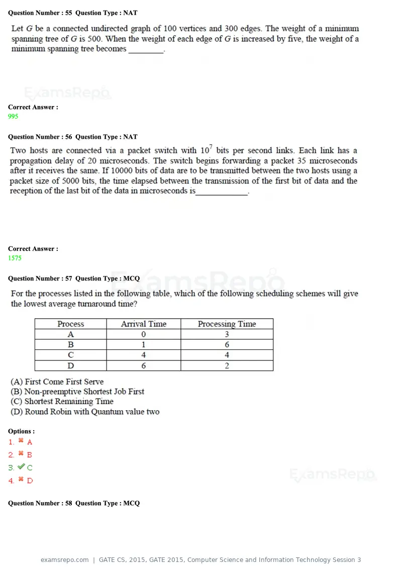 GATE CS 2015 question paper, GATE 2015, Computer Science and Information Technology Session 3, page 75 of 79