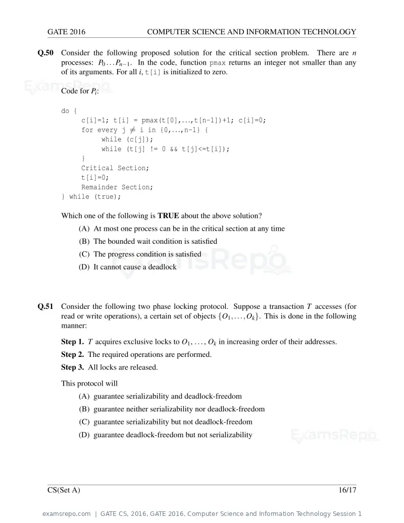 GATE CS 2016 question paper, GATE 2016, Computer Science and Information Technology Session 1, page 19 of 45