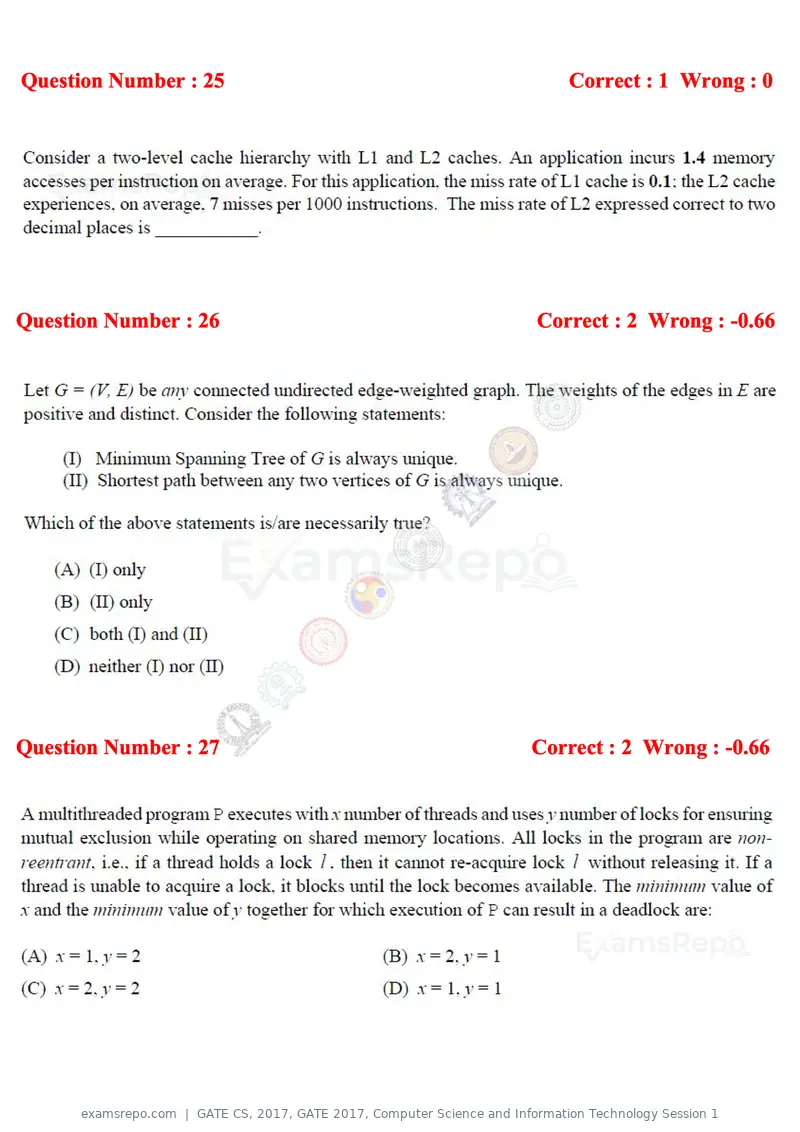 GATE CS 2017 question paper, GATE 2017, Computer Science and Information Technology Session 1, page 13 of 29