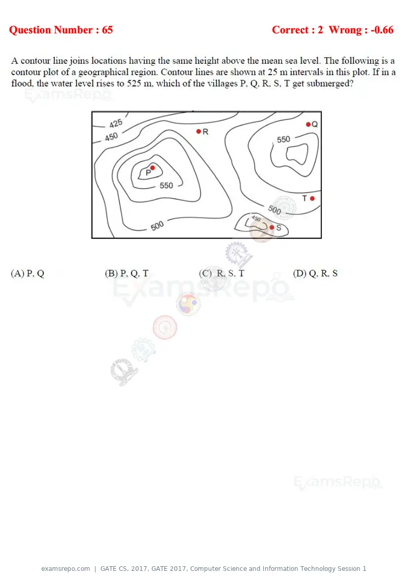 GATE CS 2017 question paper, GATE 2017, Computer Science and Information Technology Session 1, page 27 of 29