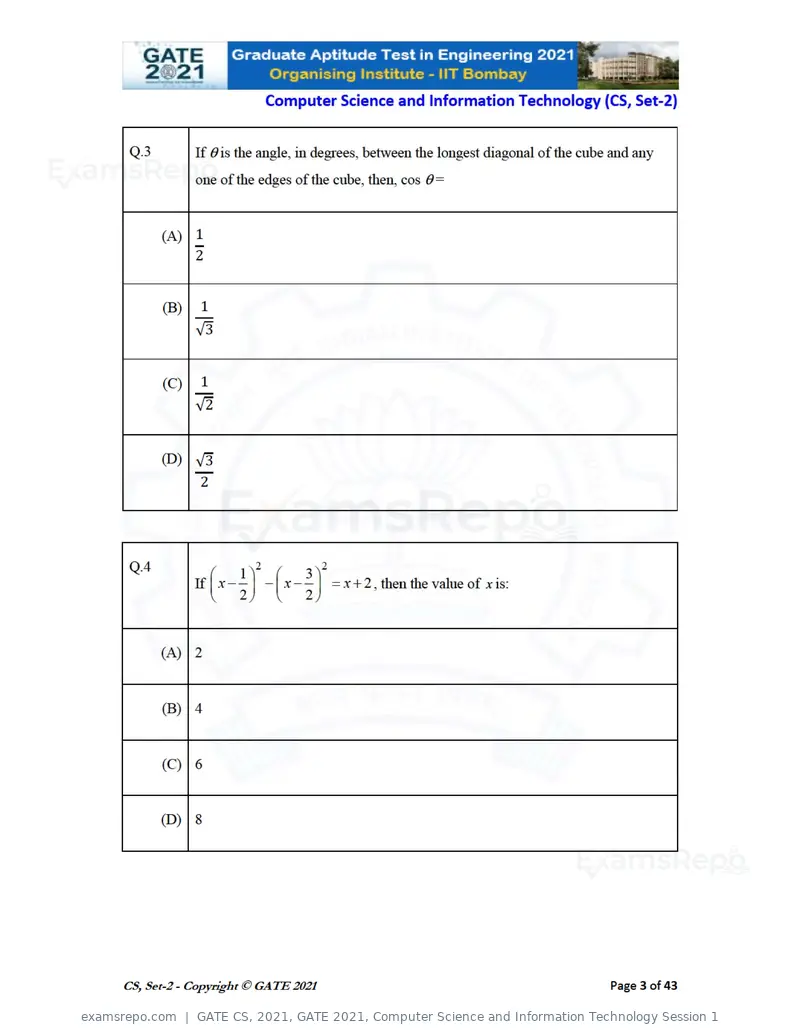 GATE CS 2021 question paper, GATE 2021, Computer Science and Information Technology Session 1, page 48 of 91