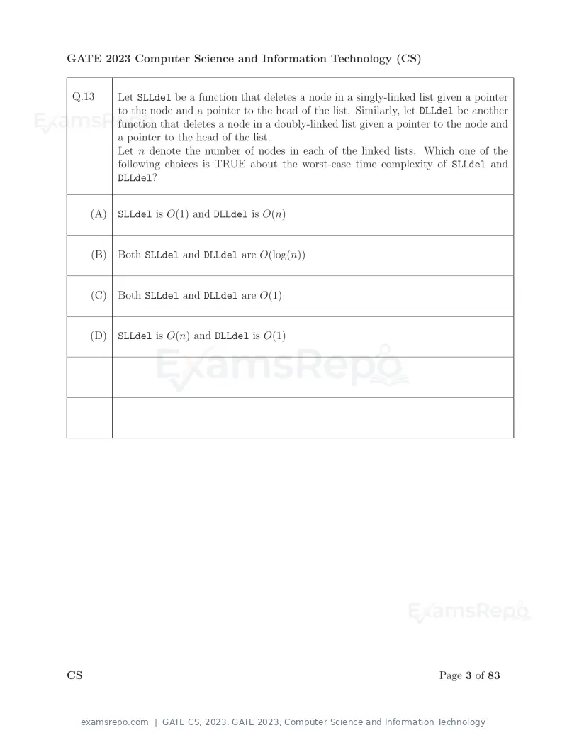 GATE CS 2023 question paper, GATE 2023, Computer Science and Information Technology, page 10 of 69