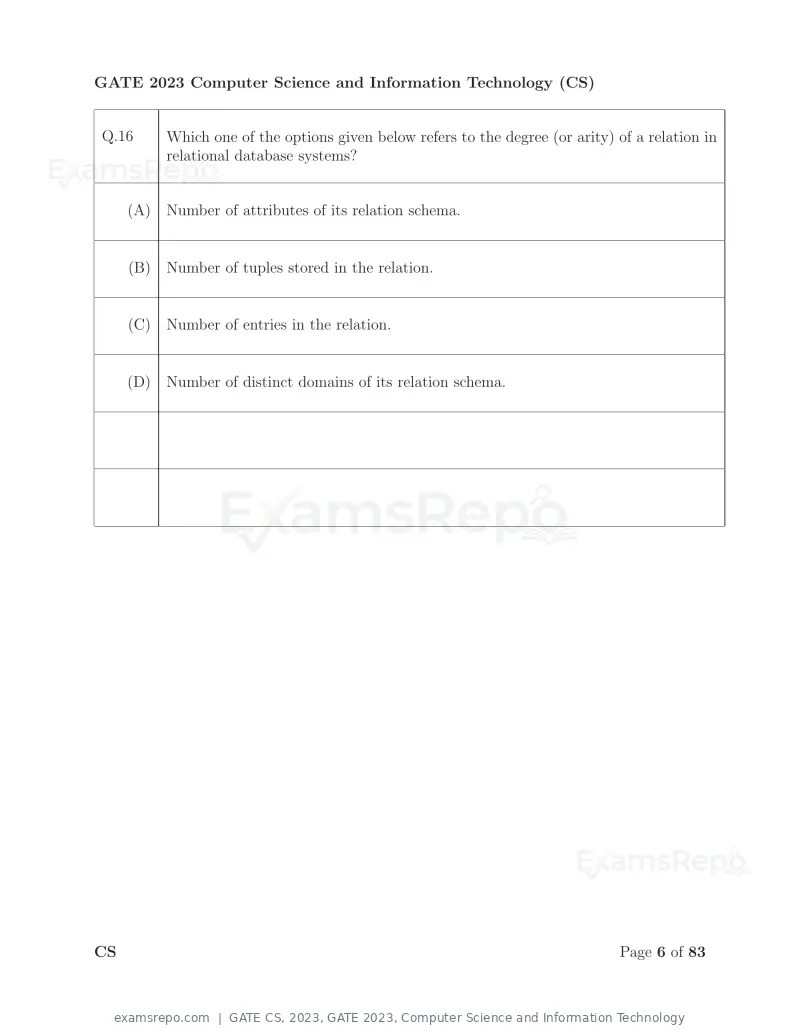 GATE CS 2023 question paper, GATE 2023, Computer Science and Information Technology, page 13 of 69
