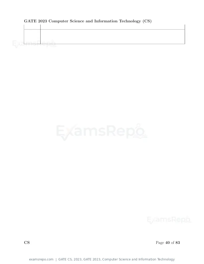 GATE CS 2023 question paper, GATE 2023, Computer Science and Information Technology, page 47 of 69