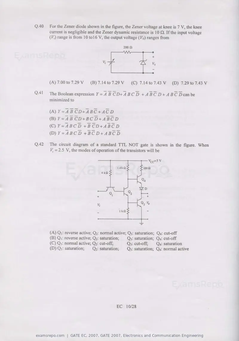 GATE EC 2007 question paper, GATE 2007, Electronics and Communication Engineering, page 10 of 22