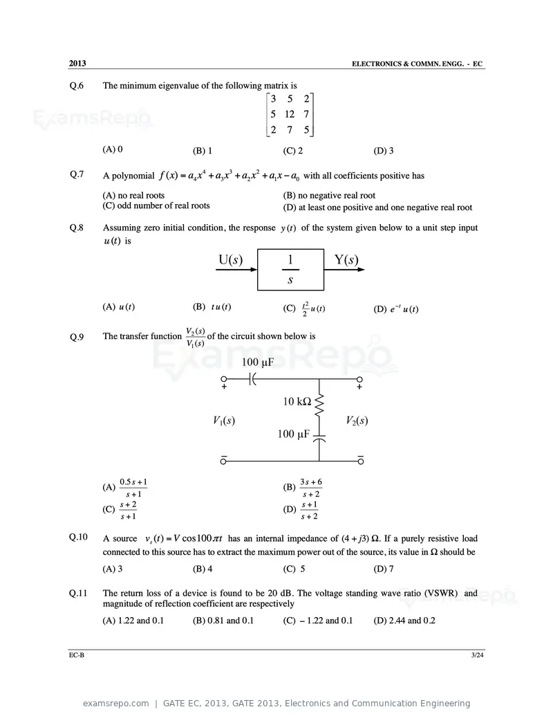GATE EC 2013 question paper, GATE 2013, Electronics and Communication Engineering, page 23 of 76