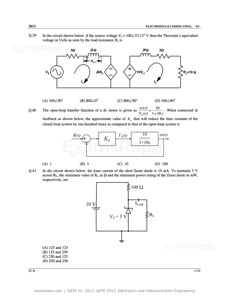 GATE EC 2013 question paper, GATE 2013, Electronics and Communication Engineering, page 31 of 76