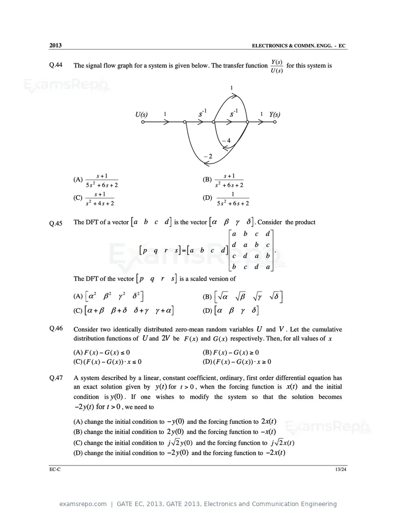 GATE EC 2013 question paper, GATE 2013, Electronics and Communication Engineering, page 52 of 76