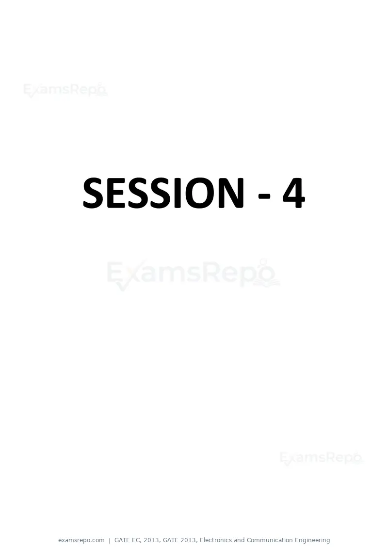 GATE EC 2013 question paper, GATE 2013, Electronics and Communication Engineering, page 58 of 76
