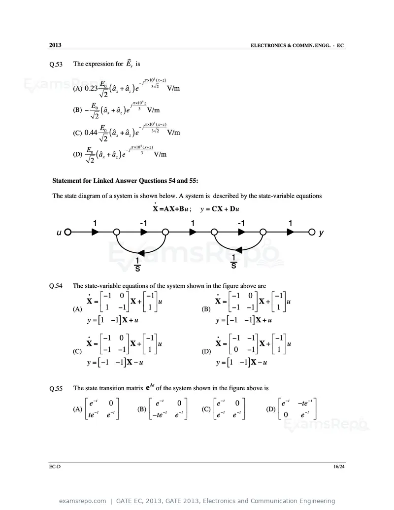 GATE EC 2013 question paper, GATE 2013, Electronics and Communication Engineering, page 74 of 76