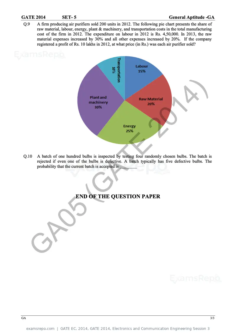 GATE EC 2014 question paper, GATE 2014, Electronics and Communication Engineering Session 3, page 47 of 83