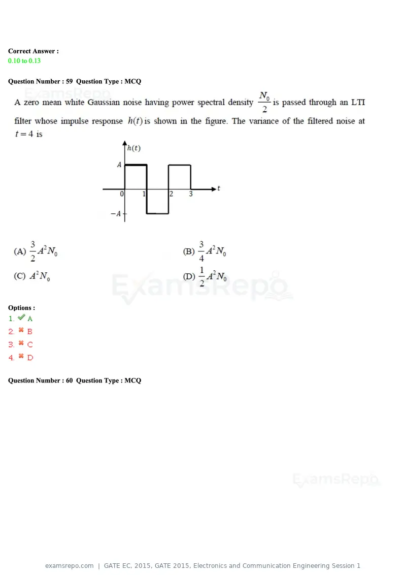 GATE EC 2015 question paper, GATE 2015, Electronics and Communication Engineering Session 1, page 49 of 77
