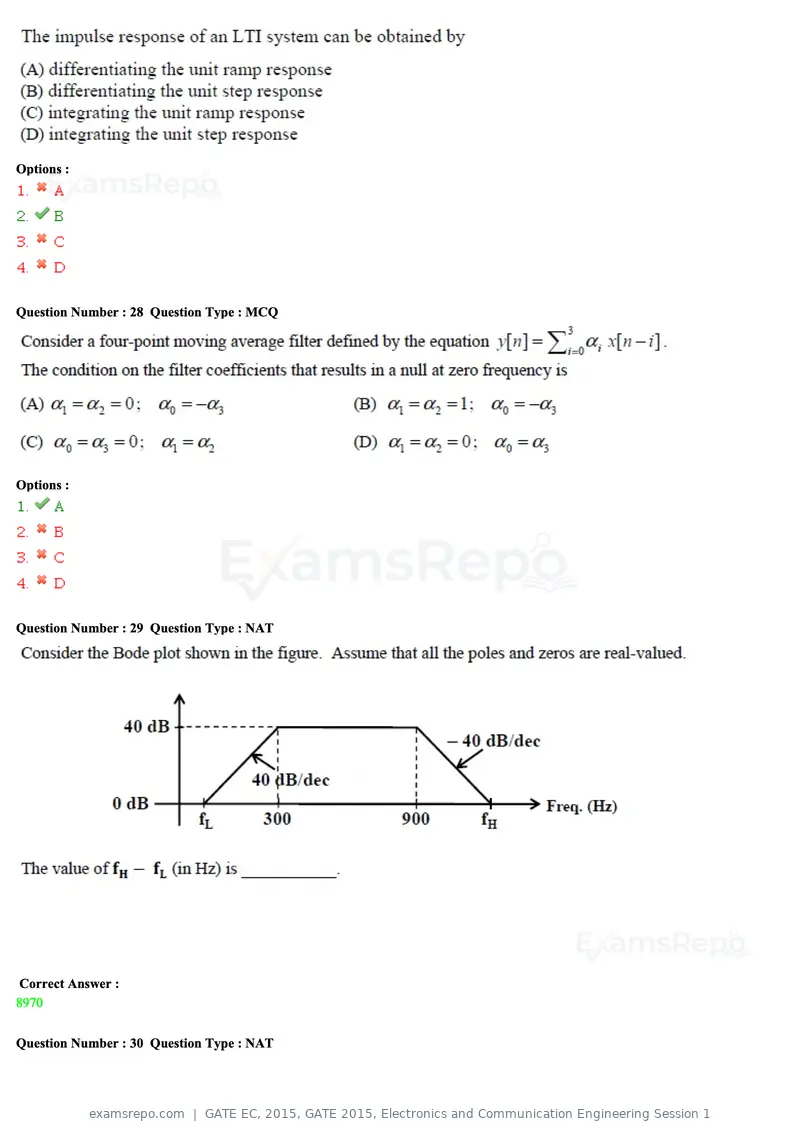 GATE EC 2015 question paper, GATE 2015, Electronics and Communication Engineering Session 1, page 63 of 77