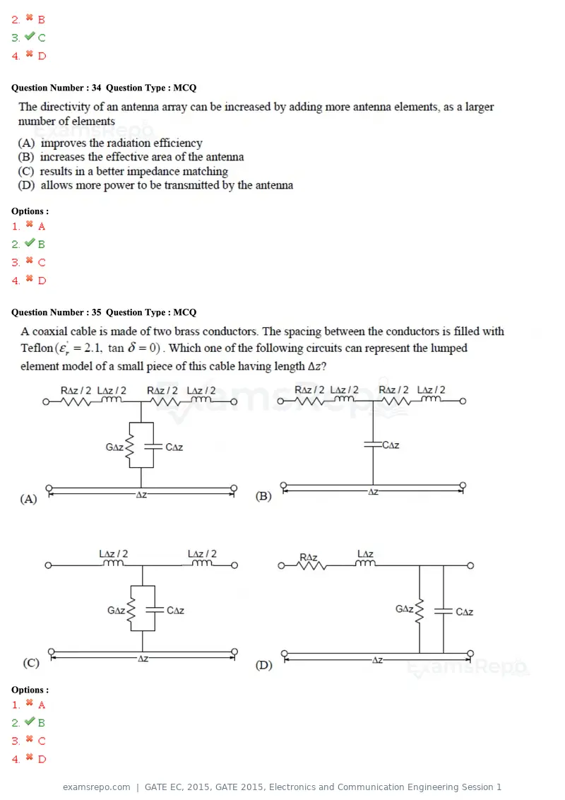 GATE EC 2015 question paper, GATE 2015, Electronics and Communication Engineering Session 1, page 65 of 77