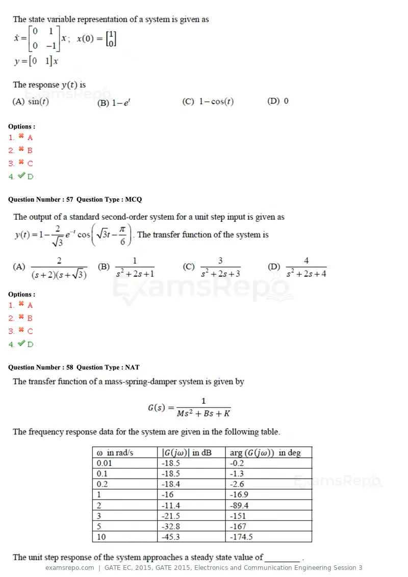 GATE EC 2015 question paper, GATE 2015, Electronics and Communication Engineering Session 3, page 48 of 77