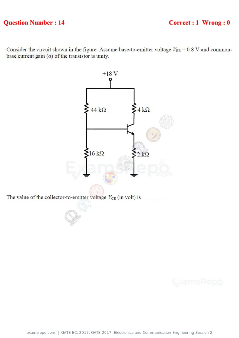 GATE EC 2017 question paper, GATE 2017, Electronics and Communication Engineering Session 2, page 7 of 32