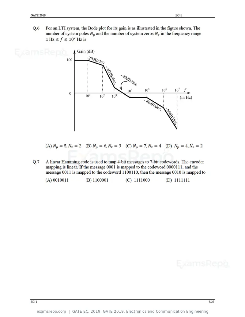 GATE EC 2019 question paper, GATE 2019, Electronics and Communication Engineering, page 8 of 31