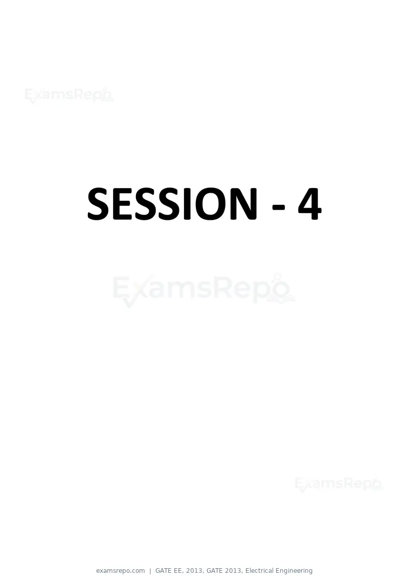 GATE EE 2013 question paper, GATE 2013, Electrical Engineering, page 52 of 68