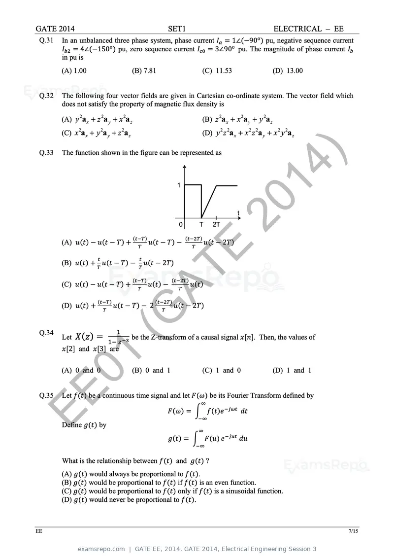 GATE EE 2014 question paper, GATE 2014, Electrical Engineering Session 3, page 14 of 65