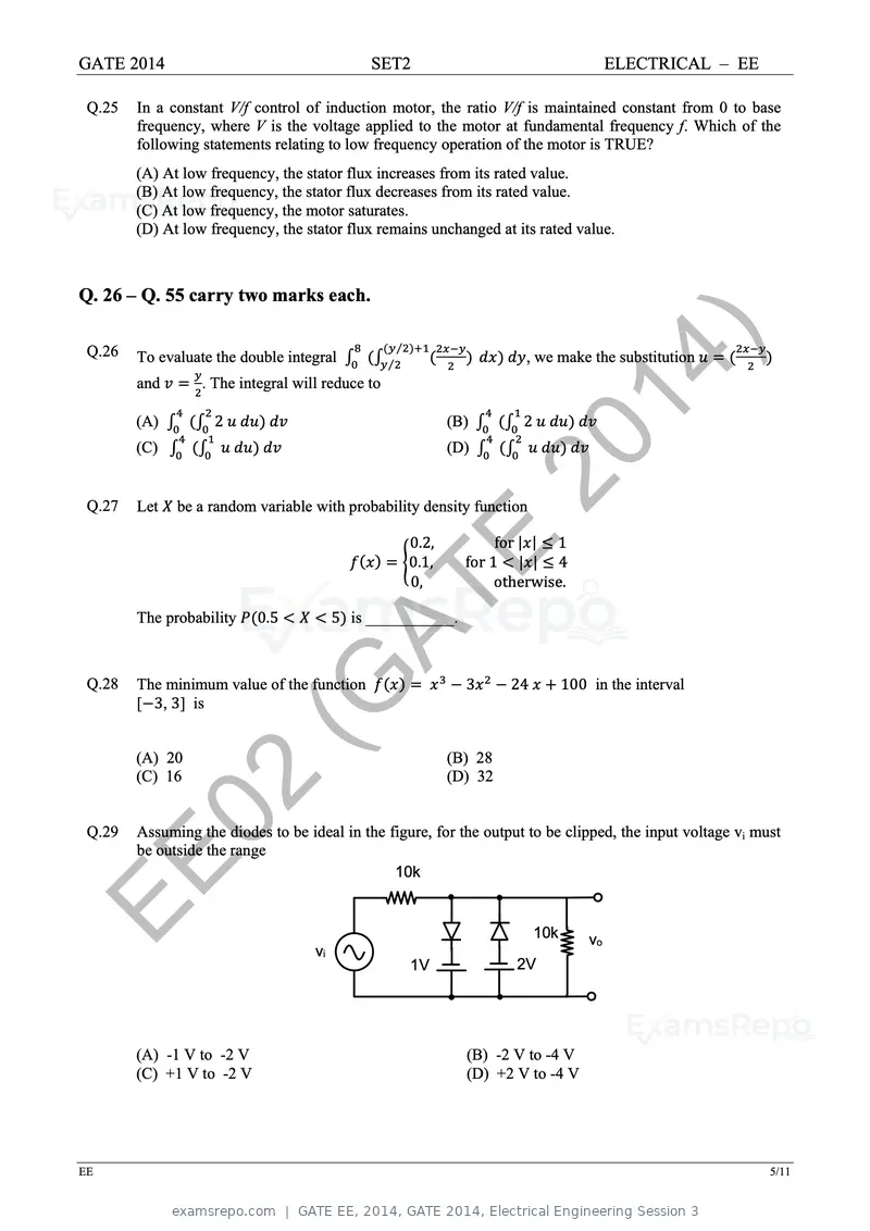 GATE EE 2014 question paper, GATE 2014, Electrical Engineering Session 3, page 35 of 65