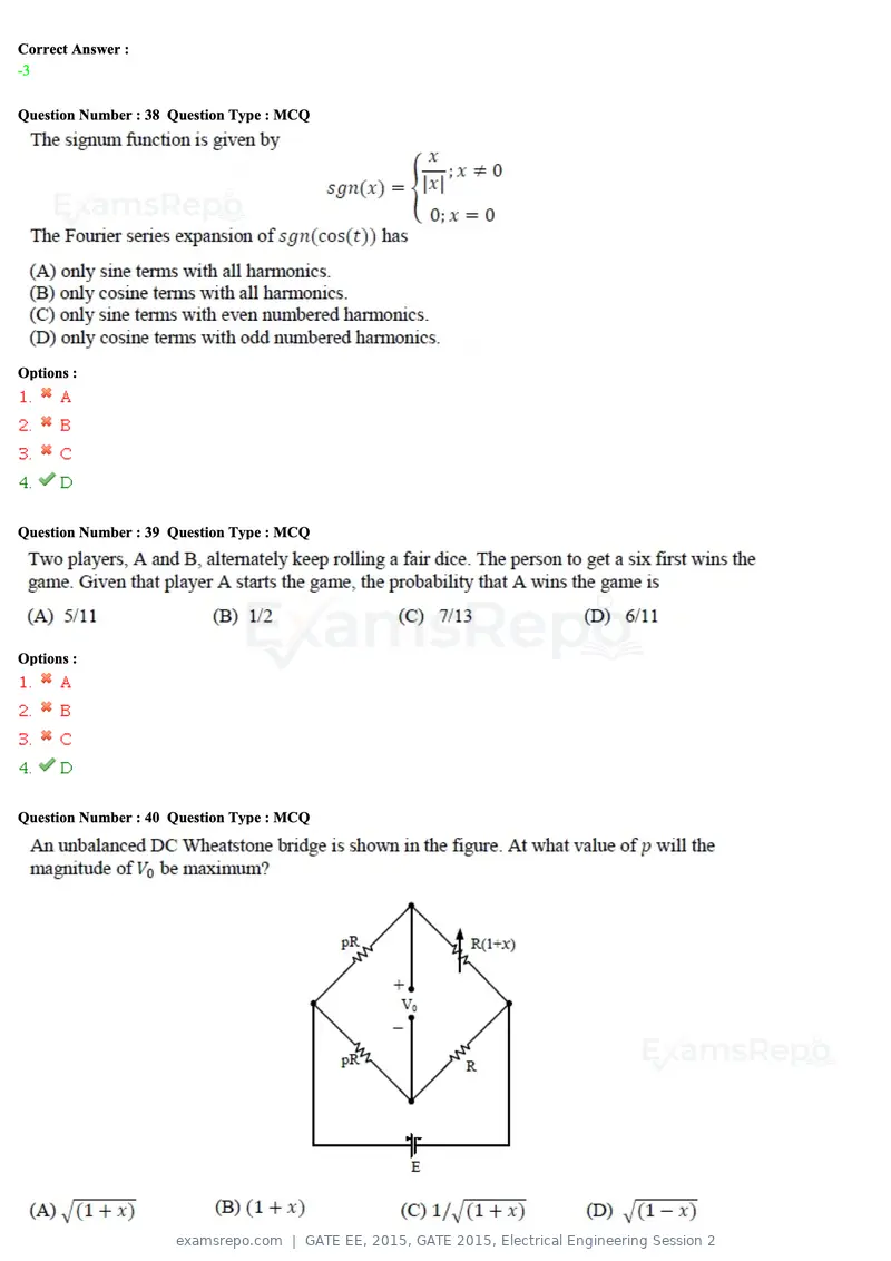 GATE EE 2015 question paper, GATE 2015, Electrical Engineering Session 2, page 18 of 57