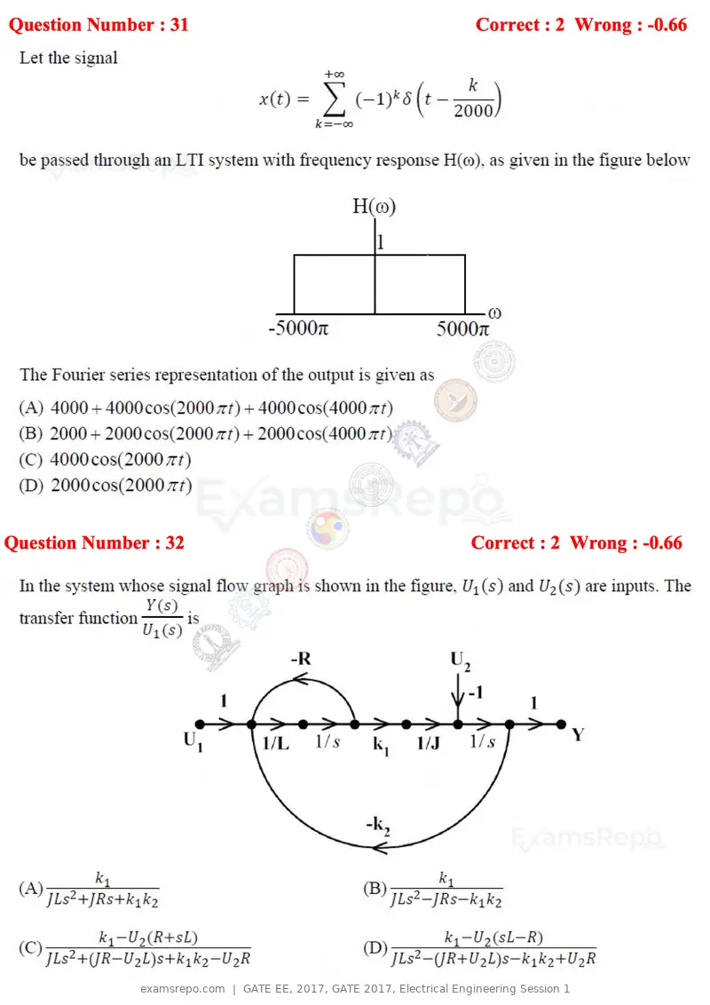 GATE EE 2017 question paper, GATE 2017, Electrical Engineering Session 1, page 12 of 27