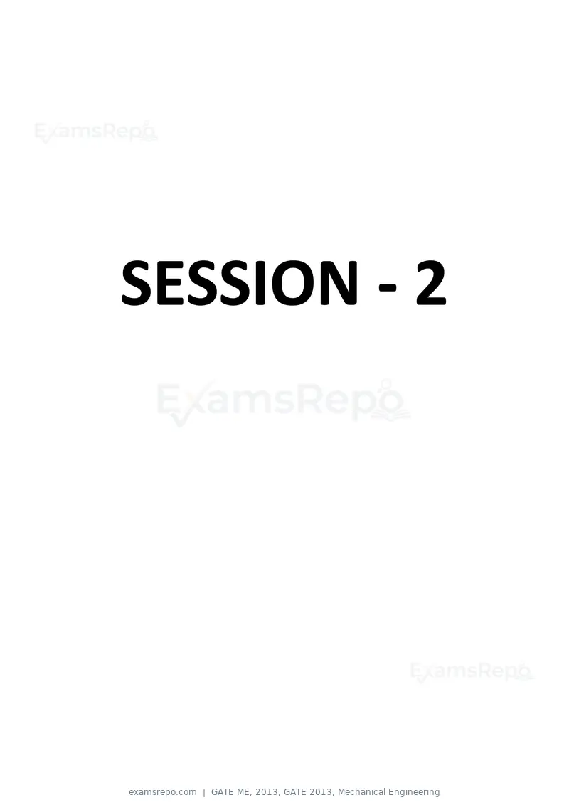 GATE ME 2013 question paper, GATE 2013, Mechanical Engineering, page 15 of 56