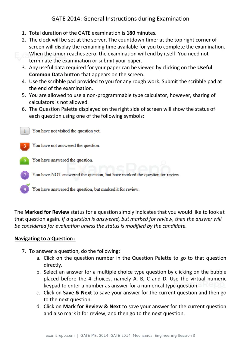 GATE ME 2014 question paper, GATE 2014, Mechanical Engineering Session 3, page 39 of 75